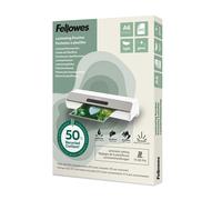 Fellowes Fundas plastificar A6, pack de 100, acabado brillo, uso ocasional 75/80