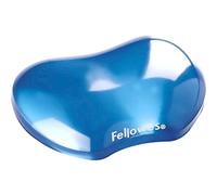 Fellowes Gel Crystals - Reposamuñecas flexible, azul