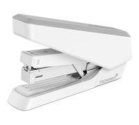 Fellowes Grapadora LX870 EasyPress, sin atascos, capacidad para 40 hojas, de carga completa, con protección antibacteriana, compatible con grapas de 24/6mm y 26/6mm, color blanco