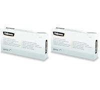Fellowes Grapas de 26/6mm para grapadoras de carga completa, caja de 5.000 grapas, 1 pack, color plateado (Paquete de 2)