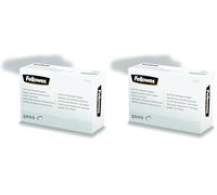 Fellowes Grapas de 26/6mm para grapadoras de media carga, caja de 5.000 grapas, 1 pack, color plateado (Paquete de 2)