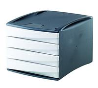 Fellowes Green2Desk - Módulo organizador de 4 cajones, color blanco