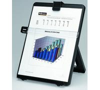 Fellowes - juego de 6 portacopias a4 de plástico con guía, color neg