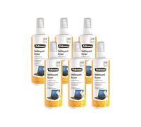 Fellowes Limpiador de pantallas de 250 ml en spray para pantalla, filtro de pantalla, escáner, pantalla de ordenador portátil, iPad y tableta, fórmula antiestática, paquete grande de 6 unidades