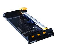 Fellowes Neutron - Cizalla de rodillo A4, capacidad de corte 10 hojas, color negro y gris