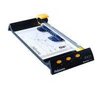 Fellowes Neutron Plus - Cizalla de rodillo A4, color gris y negro