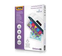 FELLOWES PACK 100 FUNDAS PLASTIFICAR 80 MIC. BRILLO A4