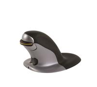 Fellowes Penguin Small Ratón Vertical Para Diestros y Zurdos Negro