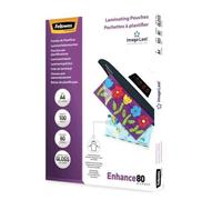 FELLOWES PACK 100 FUNDAS PLASTIFICAR 80 MIC. BRILLO A4