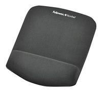 Fellowes PlushTouch Reposamuñecas con Alfombrilla para Mouse, tecnología FoamFusion, Grafito (9252201)