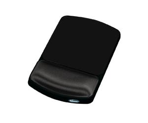 Fellowes Premium Gel - Alfombrilla con reposamuñecas ergonómico, gel, color grafito