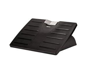 Fellowes Premium Soporte para el Apoyo de pies Negro - Soportes para el Apoyo de pies (Negro, De plástico, 4-1/8", 4-7/8", 5-5/8", 0-30°, 444 x 333 x 111 mm)