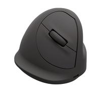Fellowes Ratón Vertical Ergonómico Breyta Mediano para Diestros - Bluetooth inalámbrico o Cable, para portátil, PC y Mac, Contenido Reciclado, batería Recargable, 800/1200/1600 dpi, 3 Botones