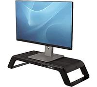 Fellowes Soporte para monitor HANA 8060501 — Soporta 18 kg, ajuste altura manual, negro