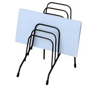 Fellowes, Soporte organizador de archivos para estudiantes, de alambre, 6 secciones, Negro (72613)