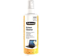 Spray limpiador - Fellowes, Spray limpiador pantallas ordenador, portátiles y escáner, 250 ml