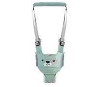 Felly Arnes Bebes, Ajustable Arnés de Seguridad Bebe con Hebilla de Seguridad, Toddler Walking Assistant, Transpirable Cinturón de Andador, Arnés de Bebe a Pie de Caminado Aprendizaje Chaleco (verde)