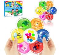 Felly Juguetes Sensoriales Niños 3+ años, Juego Autismo Antiestrés para Calmar a los Autistas, Montessori Motricidad Fina y Alivio del Estrés, Ideal para Viajes, Regalo de cumpleaños Navidad