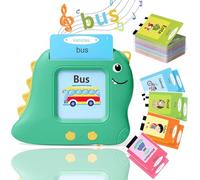 Felly Tarjetas Flash parlantes alemanas Juguetes educativos para niños 1 2 3 4 5 años 112 Hojas 224 Palabras máquina de Aprendizaje Preescolar Juguete Interactivo Regalo para niños y niñas