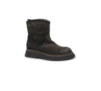 FELMINI Botas 'FELMINI E395 grass expresso marrone stivaletto tronchetto donna biker pelle' marrón oscuro 39 EUR