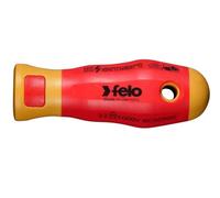 Felo Mango aislado E-smart con aislamiento térmico, mango ergonómico, ideal para trabajos eléctricos y uso diario.