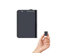 Feloyal Grabadora de voz de 16 GB, mini grabadora de voz con activación de voz, grabadora de voz recargable por USB, para reuniones, entrevistas, lecciones