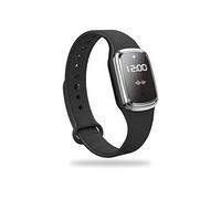 Feloyal - Pulsera antimosquitos, resistente al agua, ultrasónica, recargable por USB, para interior y exterior, apto para adultos y niños, color negro