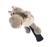 Felpa Animal Golfs Headcover Club Driver Cubiertas Protectores de Golf Funny Fairways Cubierta de madera Fácil de usar Felpa Animal Golf