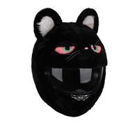 Felpa de dibujos animados para moto, cubierta divertida para casco, funda para casco de animal de peluche personalizada, cubierta para casco de moto, accesorios para cascos de motocicleta