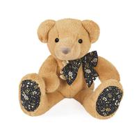 Doudou et Compagnie – Peluche de oso Histoire d'Ours Copains Câlins HO3123, caja regalo, 25 cm, marrón claro