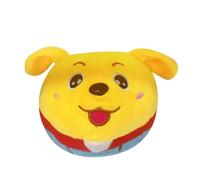 Felpa para mascotas en movimiento activo - Pelota de peluche electrónica para perro, juguete interactivo para perros, juguete de bola chirriante con música para hablar de perro, juguete lavable de cer