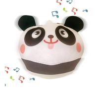 Felpa para mascotas en movimiento activo - Pelota de peluche electrónica para perro, juguete interactivo para perros, juguete de bola chirriante con música para hablar de perro, juguete lavable de cer