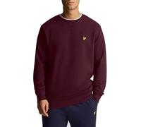 FELPA Uomo LYLE & SCOTT 1874 ML424VOG CREW NECK Z562 BURGUNDY