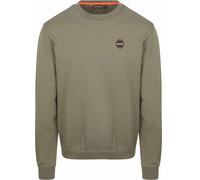FELPA Uomo NAPAPIJRI B-BADGE NP0A8946G0A1 TEA LEAF