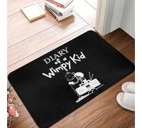 Felpudo Antideslizante Blanco de Diario de Greg para Cocina Entrada baño Sala de Estar