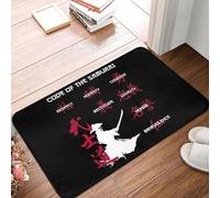 Felpudo Antideslizante con el código samurái Bushido de Japón para Cocina Entrada baño Sala de Estar