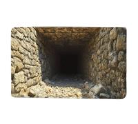 Felpudo Antideslizante con ilusión óptica 3D, ilusión de Abismo, tapete de Terciopelo de, para Interiores y Exteriores, Sala de Estar, baño, Entrada, Puerta Principal