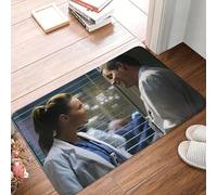 Felpudo Antideslizante de Anatomía de Grey Pareja 5 "Pídeme Elígeme Ámame para la Entrada de la Cocina y el hogar.