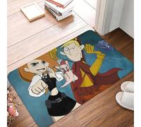 Felpudo Antideslizante de Kim Possible Who Resistente al Agua y al Aceite para Cocina Entrada casa balcón