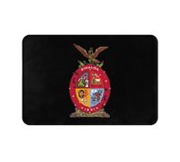 Felpudo Bandera De Sinaloa Felpudo Entrada Secado Rápido Alfombrilla Baño Antideslizante Alfombra Baño para Oficina Exterior Pasillo 40X60Cm