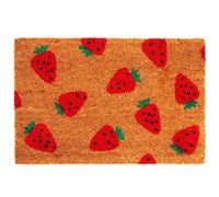 Felpudo coco antideslizante puerta, limpiacalzado alfombra entrada 40x60