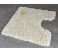 Felpudo De Baño De Bambú Natural Con Corte 55x55 Cm | 30 Mm De Alto | Sin Látex