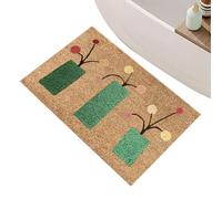 Felpudo de bienvenida con estampado de sandía, tapete para puerta de entrada de bienvenida, decoración del hogar, antideslizante, para interiores y exteriores, 16 x 24 pulgadas