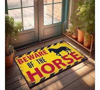 Felpudo de bienvenida personalizado con texto en inglés "Dog's Choice: Thieves Over Free Roof Access Doormat para la cocina, felpudo Welcome-Ish (40 x 60 cm)