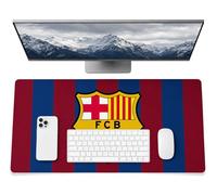 Felpudo de escritorio FC Barcelona - Escudo a todo color en ROJO y azul - 35 x 60 cm