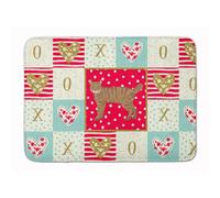 Felpudo de espuma viscoel?stica lavable a m?quina ""Caroline's Treasures Highlander Lynx #3 Cat Love"", multicolor