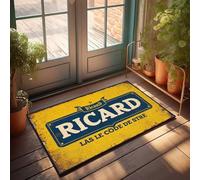Felpudo de otoño al aire libre Ricard: El código de fuerza en cada sorbo, felpudo de bienvenida de invierno (40 x 60 cm)