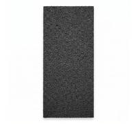 Felpudo de Rizo de PVC para Entrada Comercial Candela, Alfombra Atrapasuciedad Antideslizante y Drenante Interior y Exterior, Rollo a Medida de 120 cm de Ancho, Color Negro - 120 x 200 cm