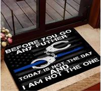 Felpudo Entrada casa Antes de Que sigas adelante, Hoy no es el día y yo no Soy la Persona a la Que se le Puede pisotear.