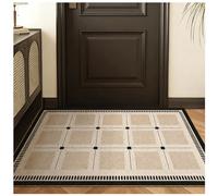 Felpudo Entrada Casa, Antideslizante Alfombra Interior Exterior, Felpudos Absorbentes Lavable a Máquina para Puerta, Pasillo, Cocina con Base de Goma Antideslizante (N,50x80cm)